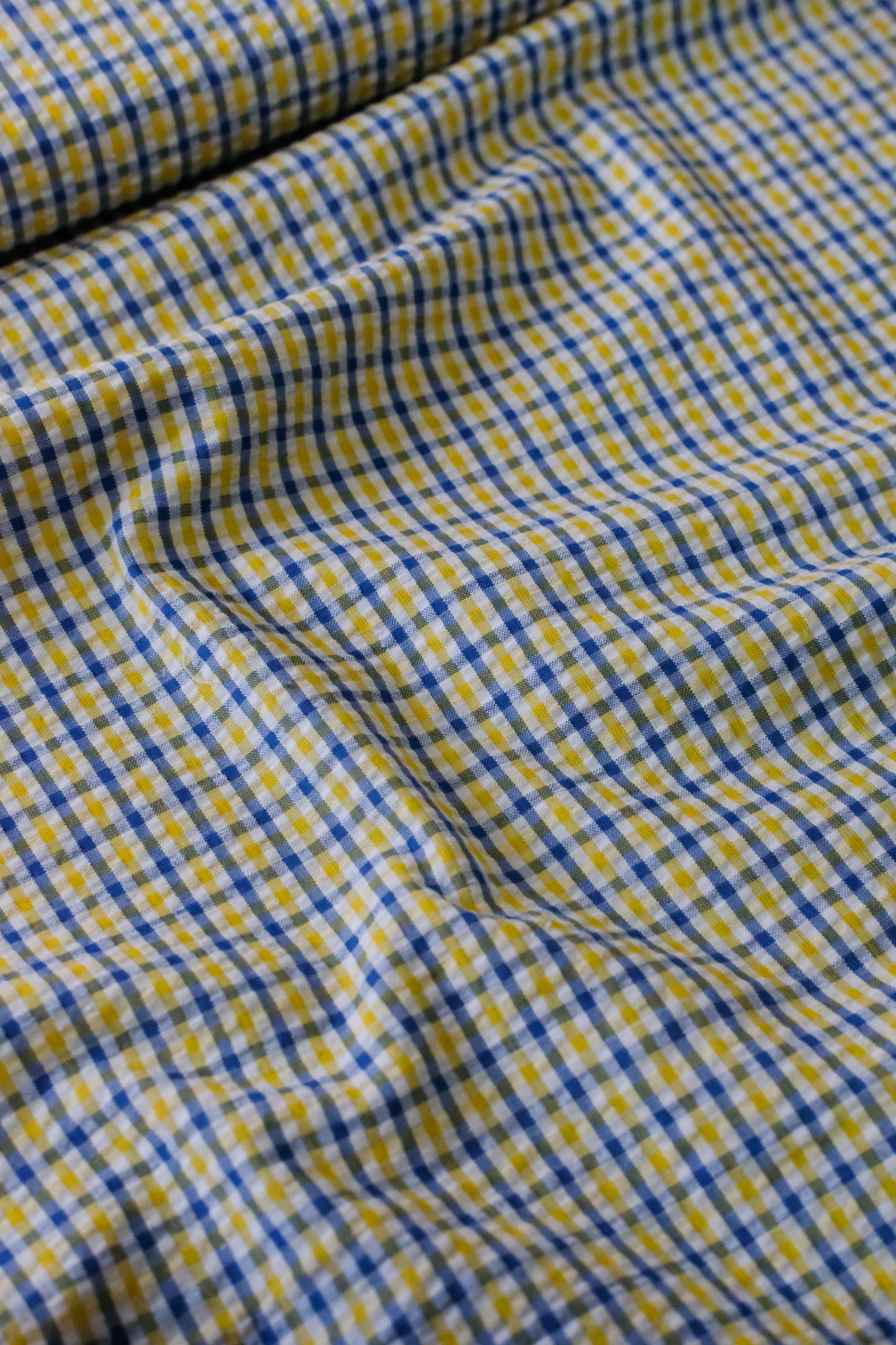 Deadstock Yellow and Blue Check