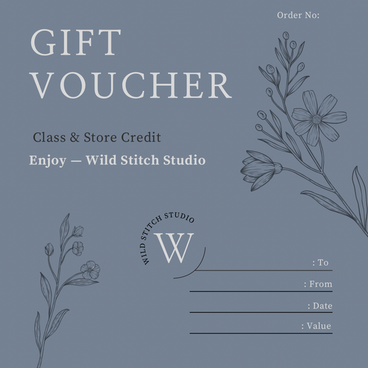 E-Gift Card from Wild Stitch Studio