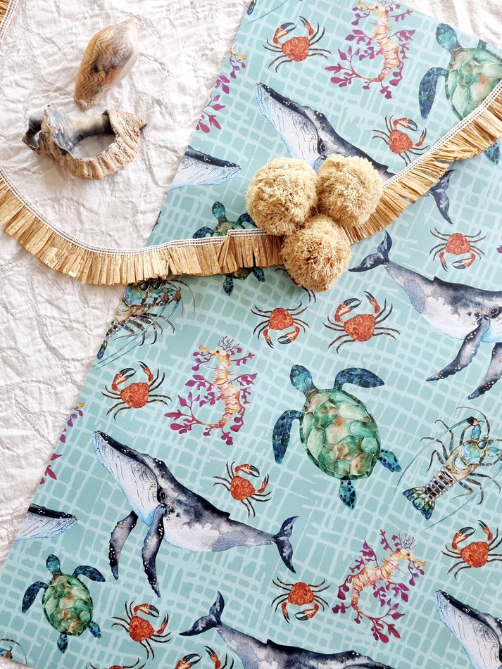 Wrapping Paper Sea Life