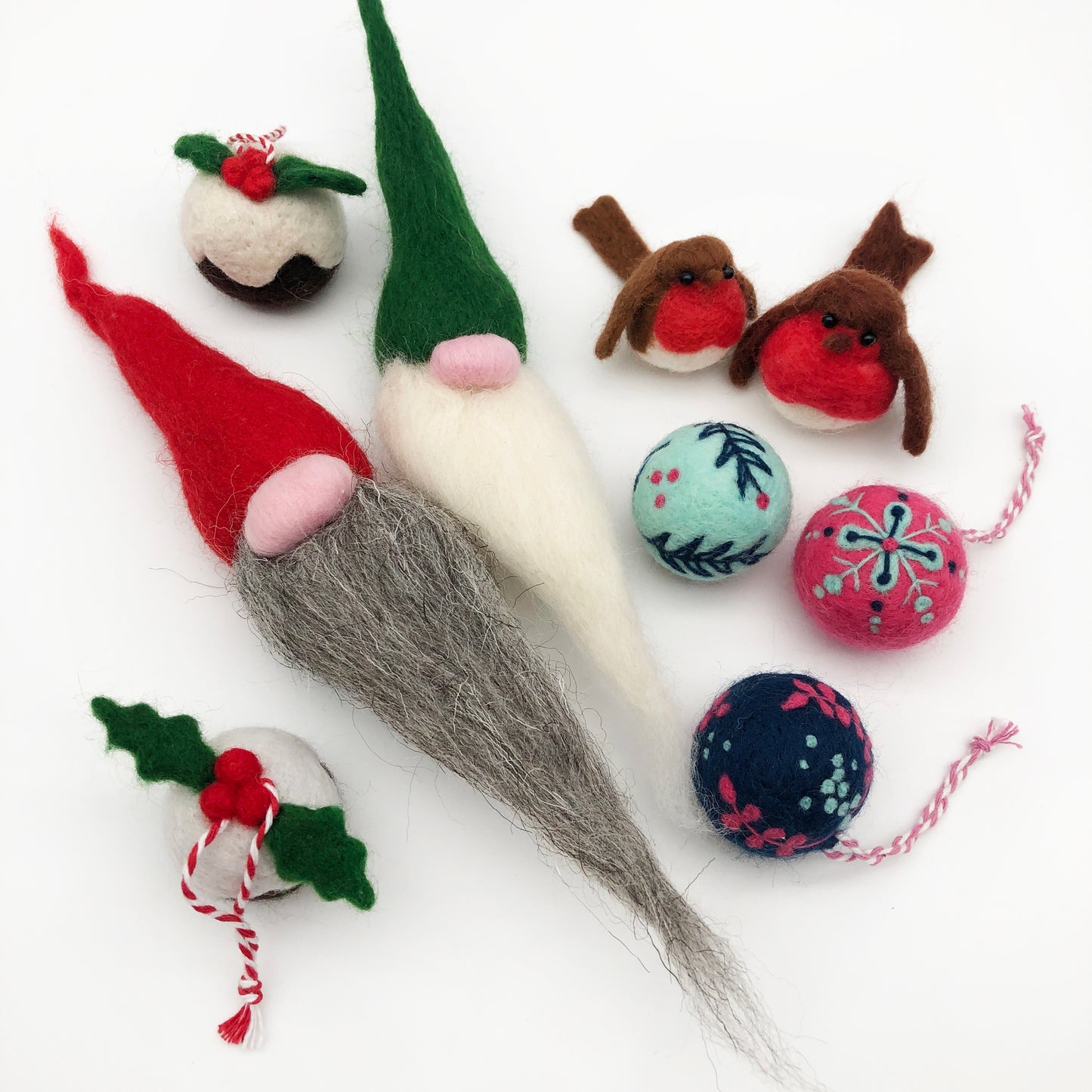 Needle Felting Bumper Kit - Christmas. A Premium Starter Set