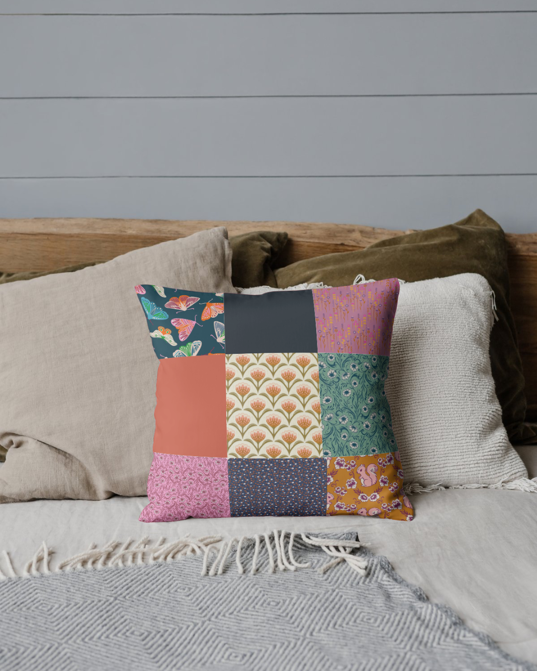 9 Patch Pillow Cover Project Kit