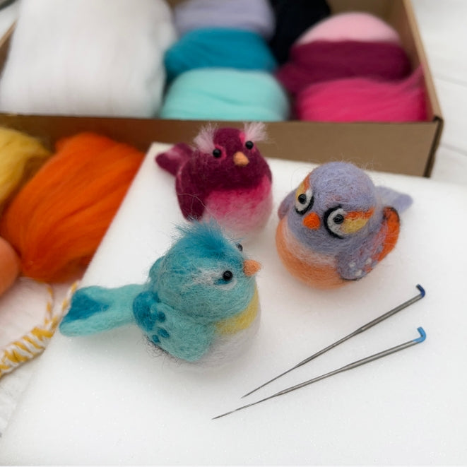 Baby Birds — Needle Felting Kit