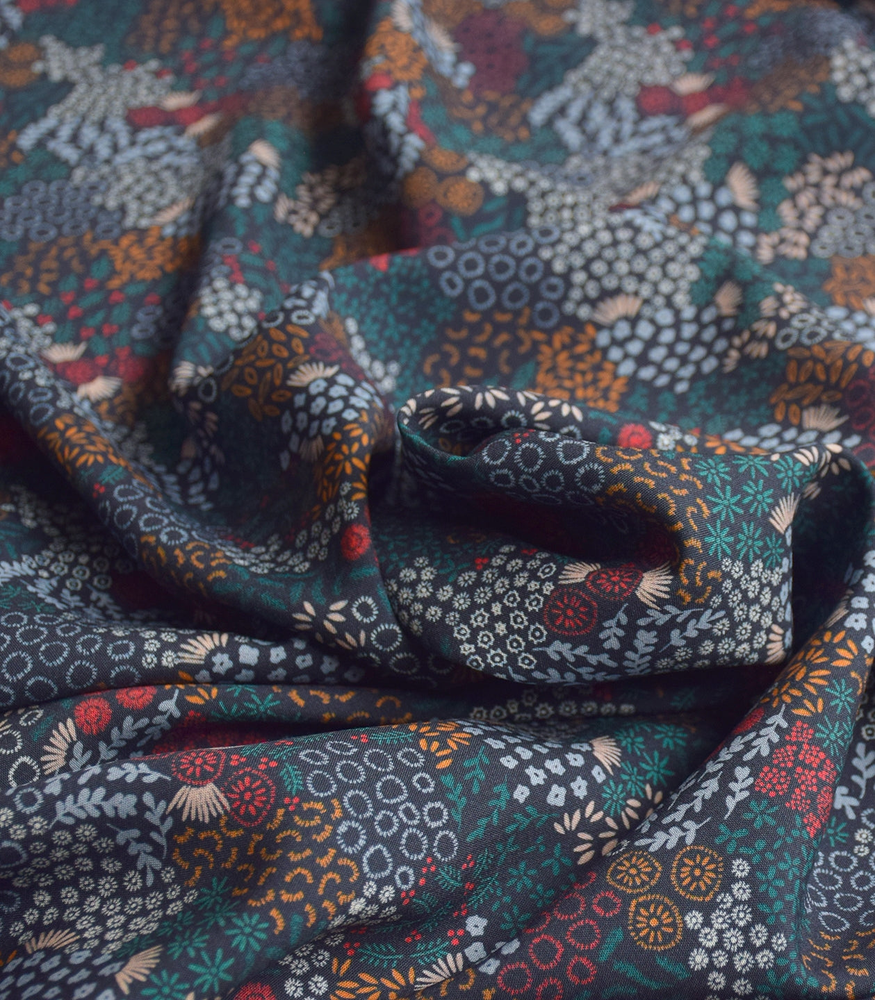 Botanical Garden Viscose Fabric