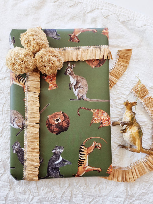 Wrapping Paper Australian Animals