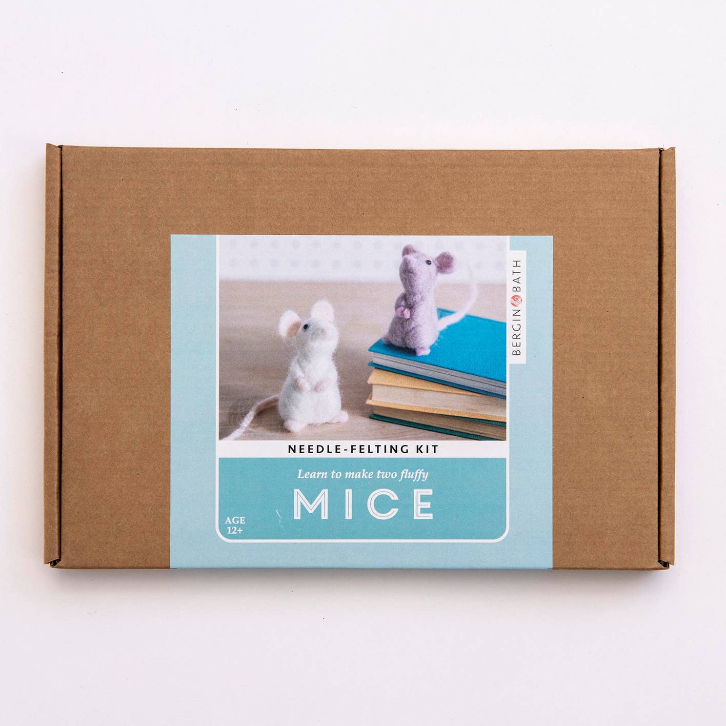 Needle Felting Kit - Mouse - Learn To Make Two Cute Mice